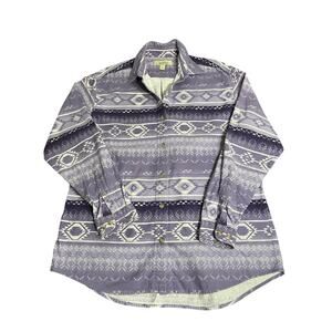 Cabela's Southwestern Flannel Shirts Women's Size L